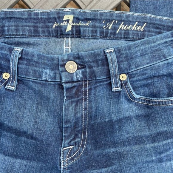 7 For All Mankind A pocket jeans size 30 - Picture 7 of 13